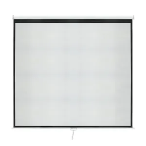 100 Inch 16:9 Manual Pull Down Outdoor Projector Projection Screen Theater Movie