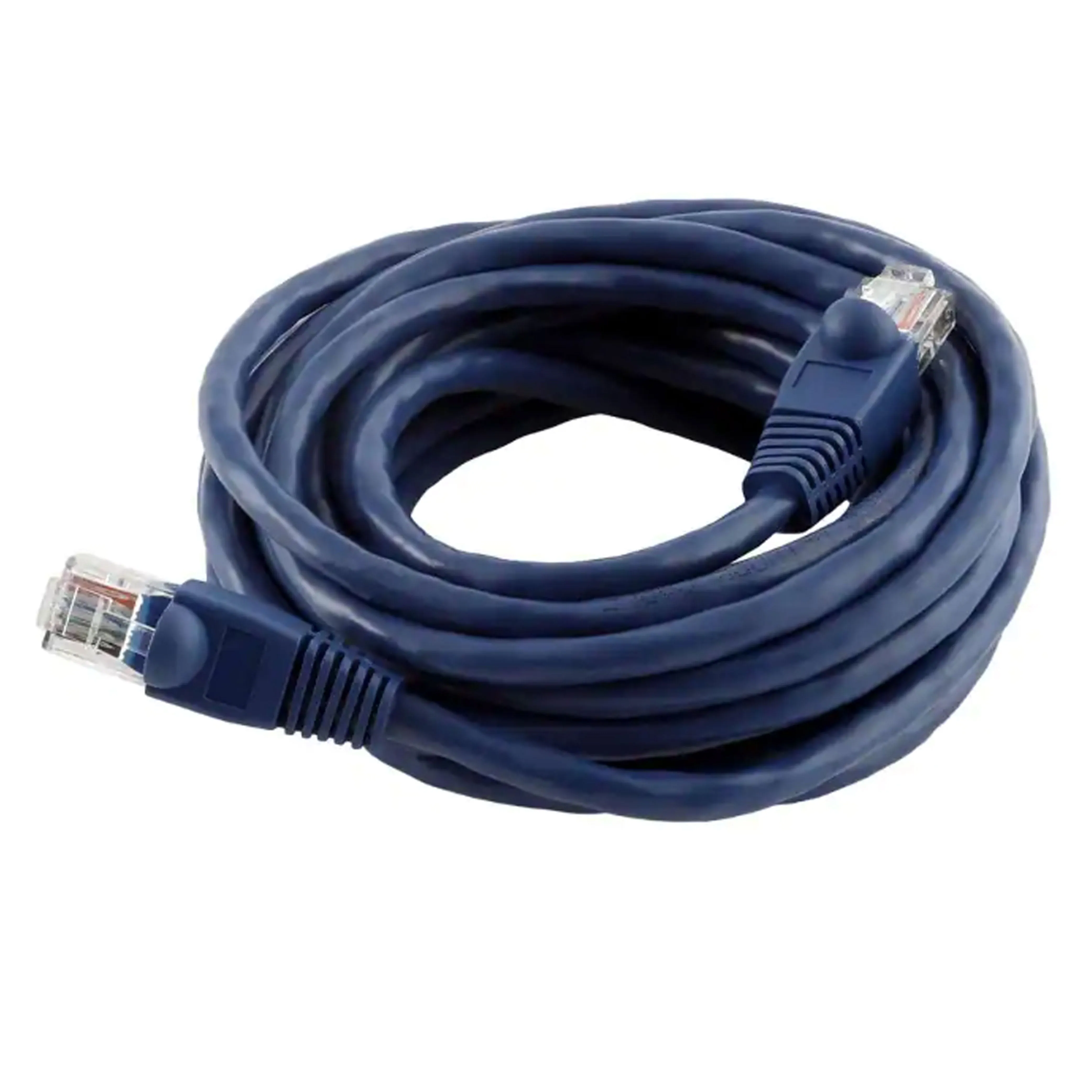 4 Pc 15 FT CAT5e 24 AWG RJ45 Ethernet LAN Network Patch Cable Solid UTP Snagless