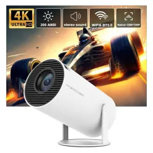 4K Android 11 Dual Wifi Projector Home Cinema Outdoor Projetor