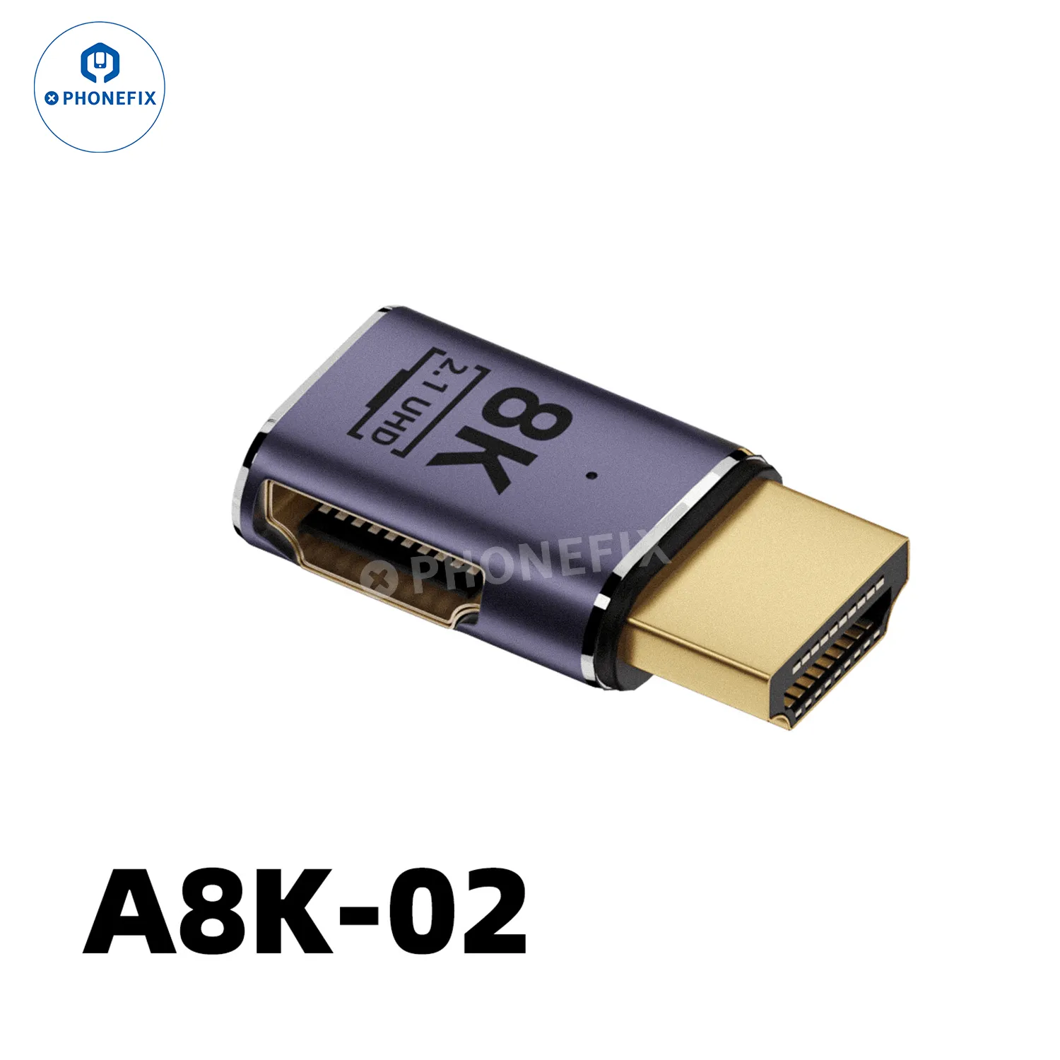 8K 60HZ 48Gbps Converter Extension Connector For Phone Laptop HDTV