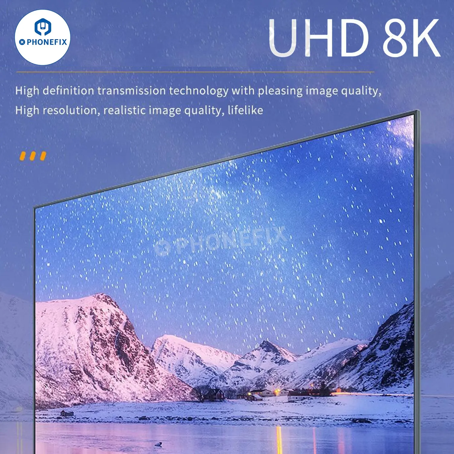 8K 60HZ 48Gbps Converter Extension Connector For Phone Laptop HDTV