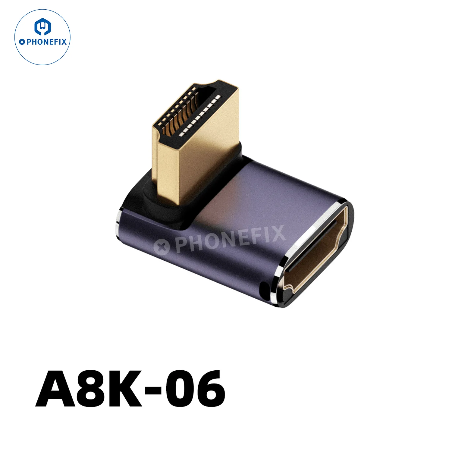8K 60HZ 48Gbps Converter Extension Connector For Phone Laptop HDTV