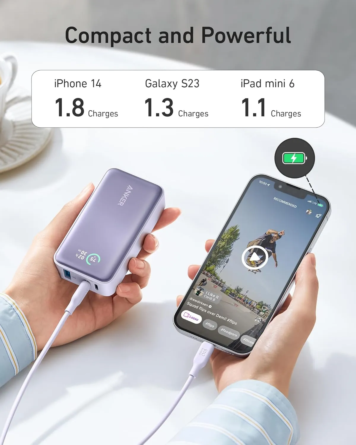 Anker 10,000mAh Power Bank(PowerCore 30W)