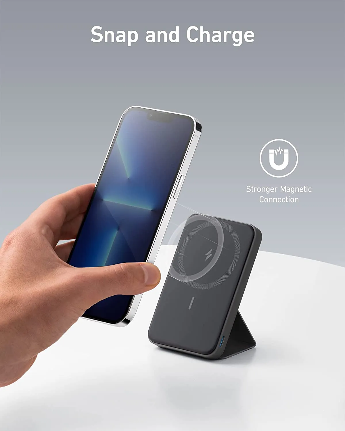 Anker 622 Magnetic Battery (MagGo) 5,000mAh Wireless Portable Charger