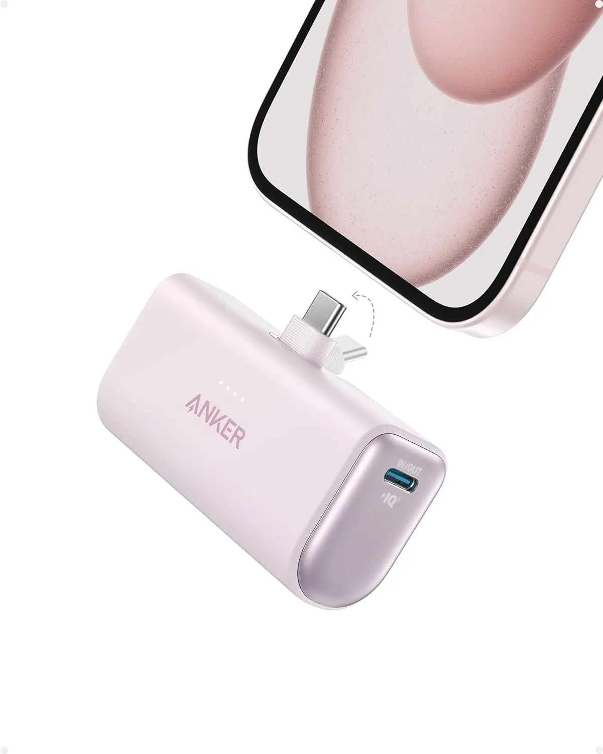 Anker Nano Power Bank (22.5W, Built-In USB-C Connector)