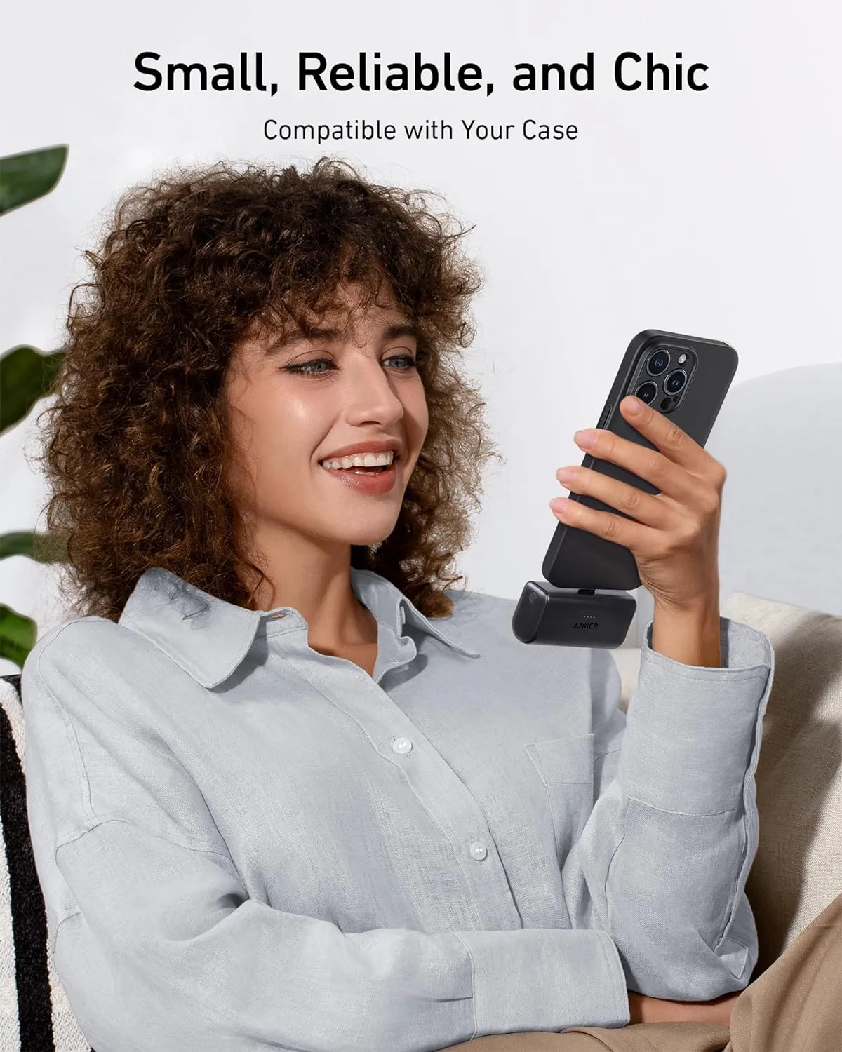 Anker Nano Power Bank (22.5W, Built-In USB-C Connector)