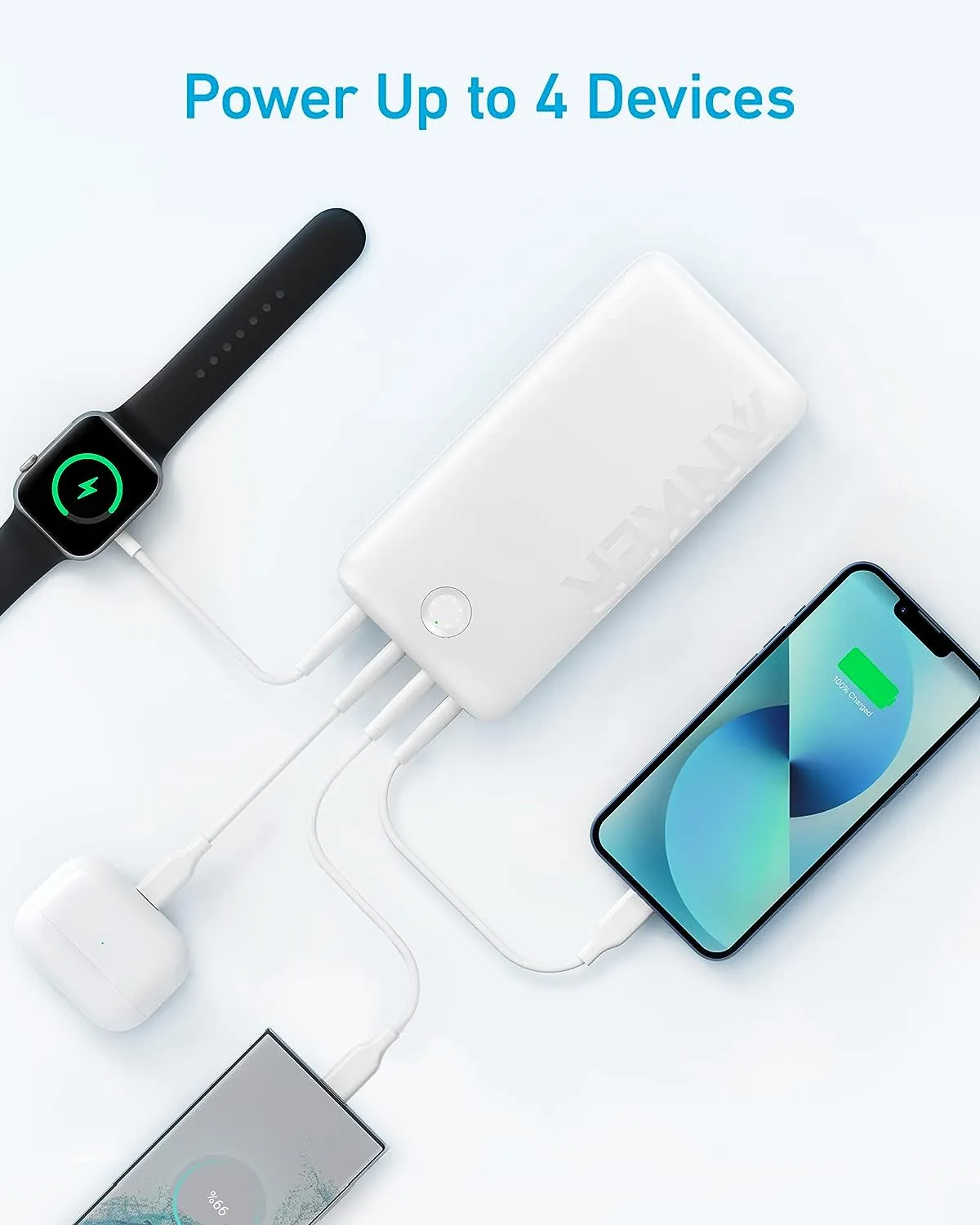 Anker Power Bank, 40,000mAh 30W Battery Pack with USB-C High-Speed Charging