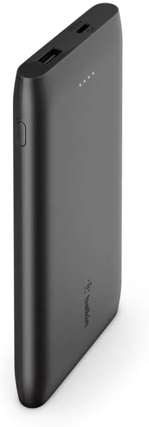 BELKIN BoostCharge USB-C Powerbank 10K - 18W PD Tablet & Smartphone Charger with Cable - Black