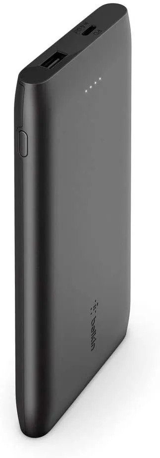 BELKIN BoostCharge USB-C Powerbank 10K - 18W PD Tablet & Smartphone Charger with Cable - Black