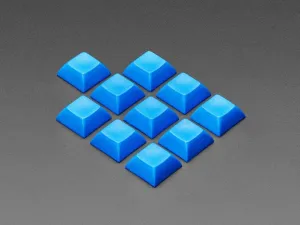 Dark Blue DSA Keycaps for MX Compatible Switches - 10 pack
