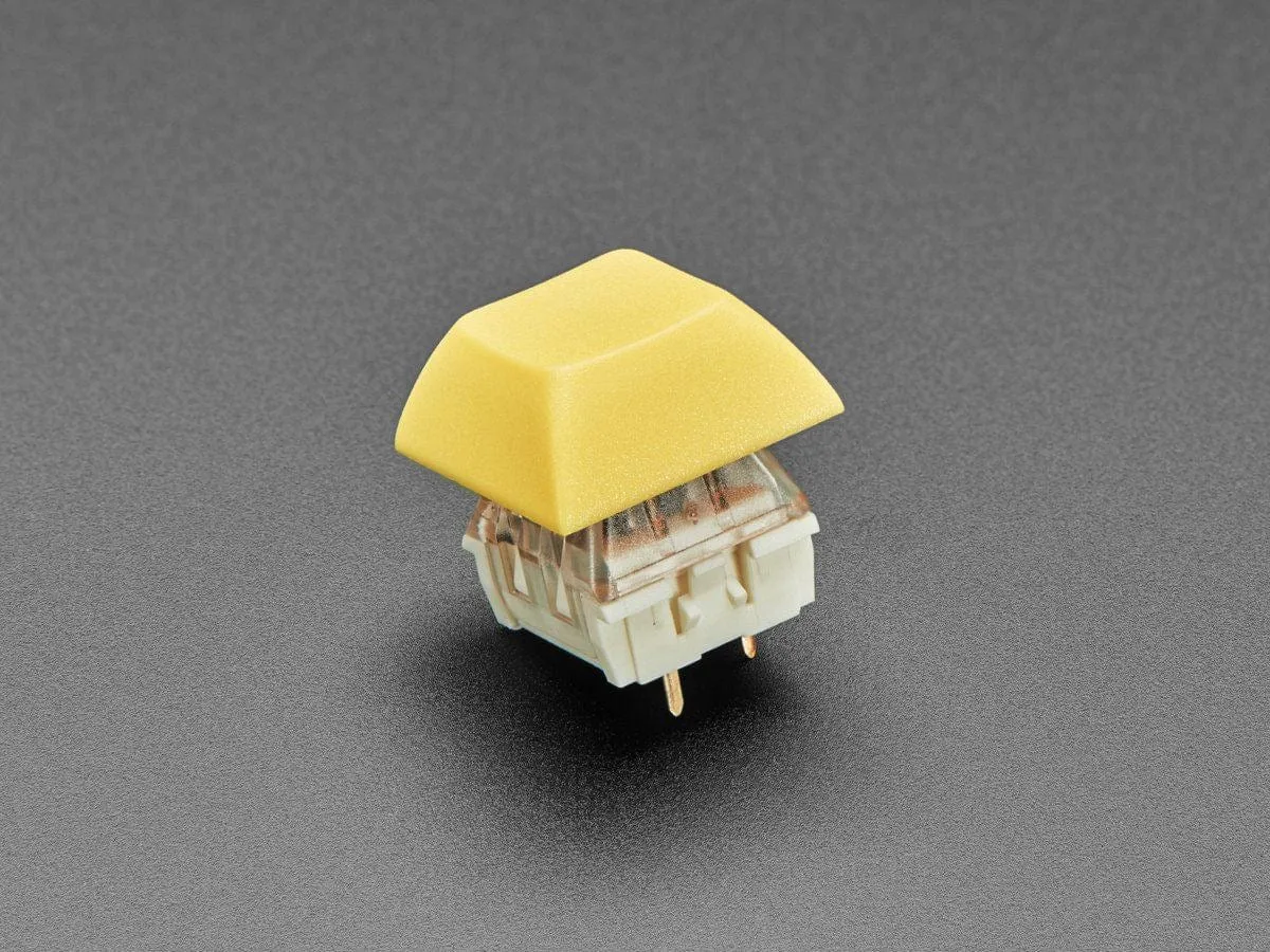 Dark Yellow DSA Keycaps for MX Compatible Switches - 10 pack