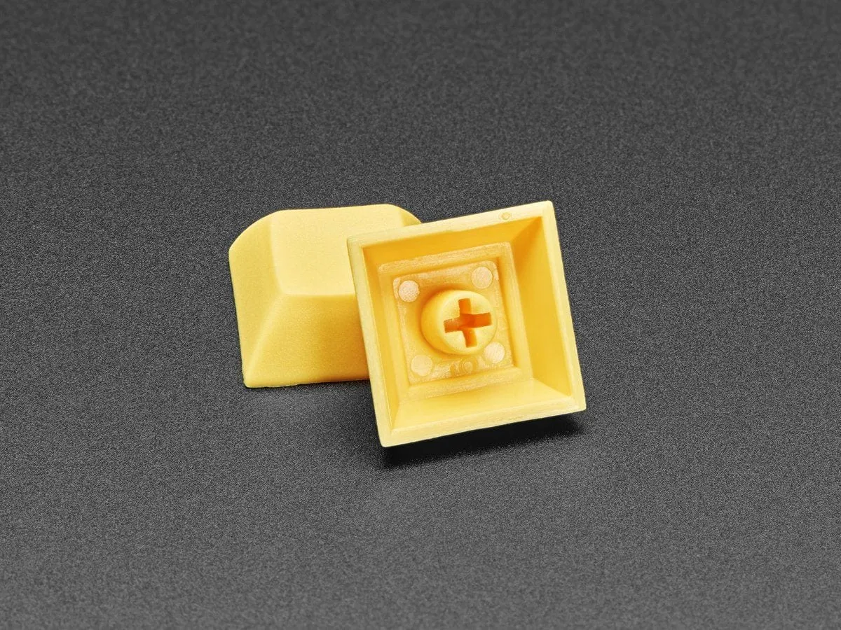 Dark Yellow DSA Keycaps for MX Compatible Switches - 10 pack