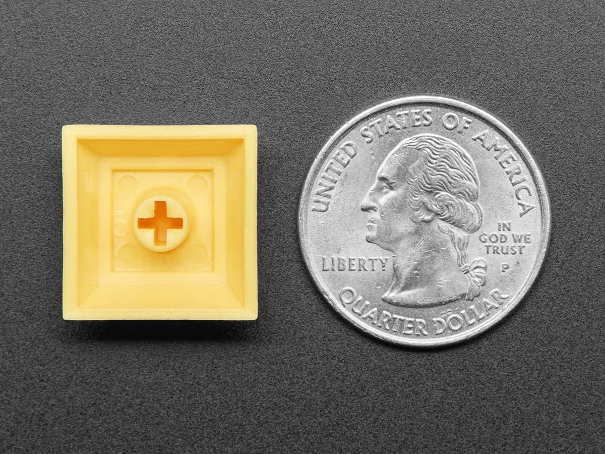 Dark Yellow DSA Keycaps for MX Compatible Switches - 10 pack
