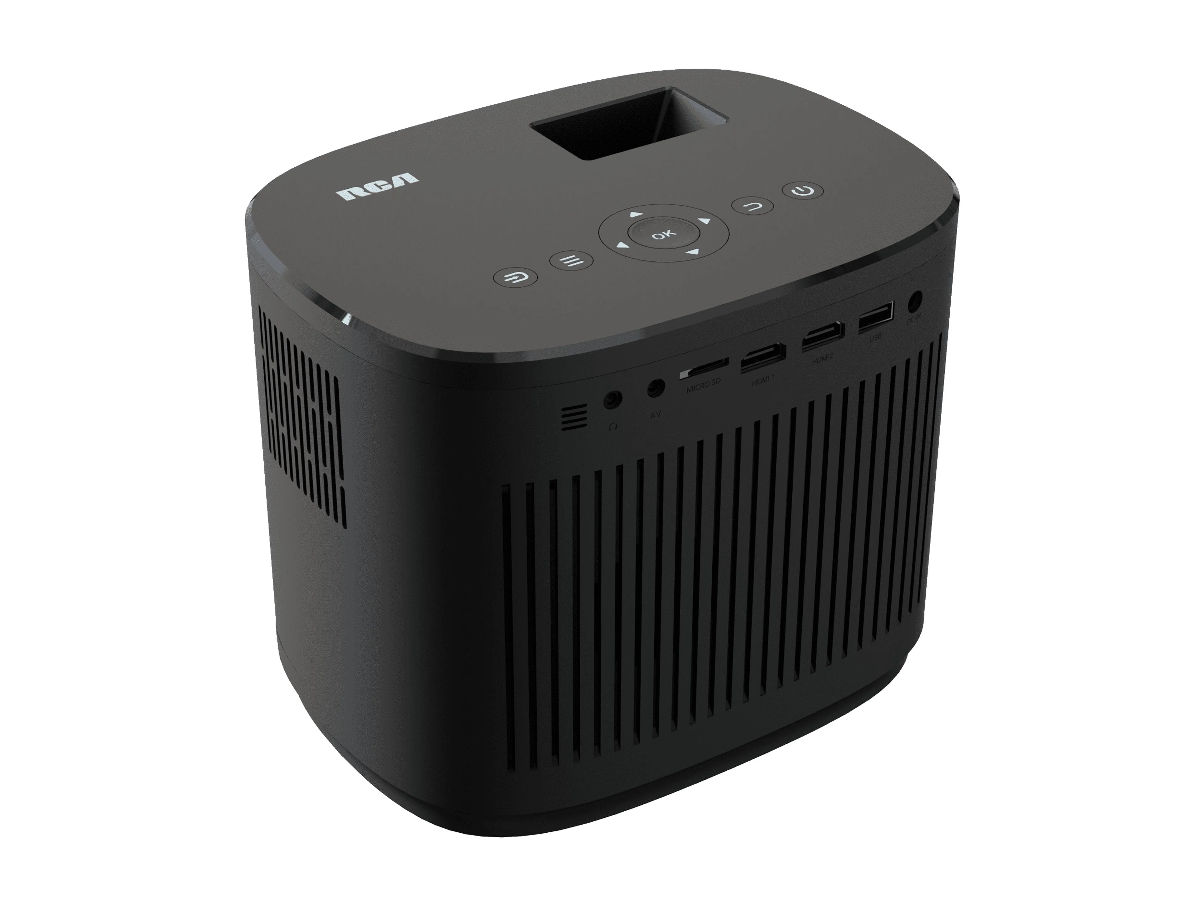RCA, 720P Home Theater Projector, 120 ANSI, RPJ181, Black