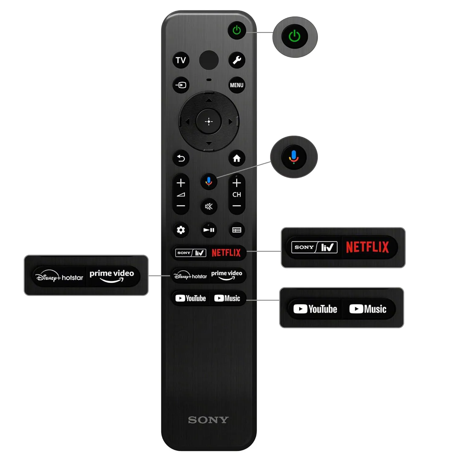 Sony  K-43S20 BRAVIA 2 Series 108 cm (43 inches) 4K Ultra HD Smart LED Google TV (Black)