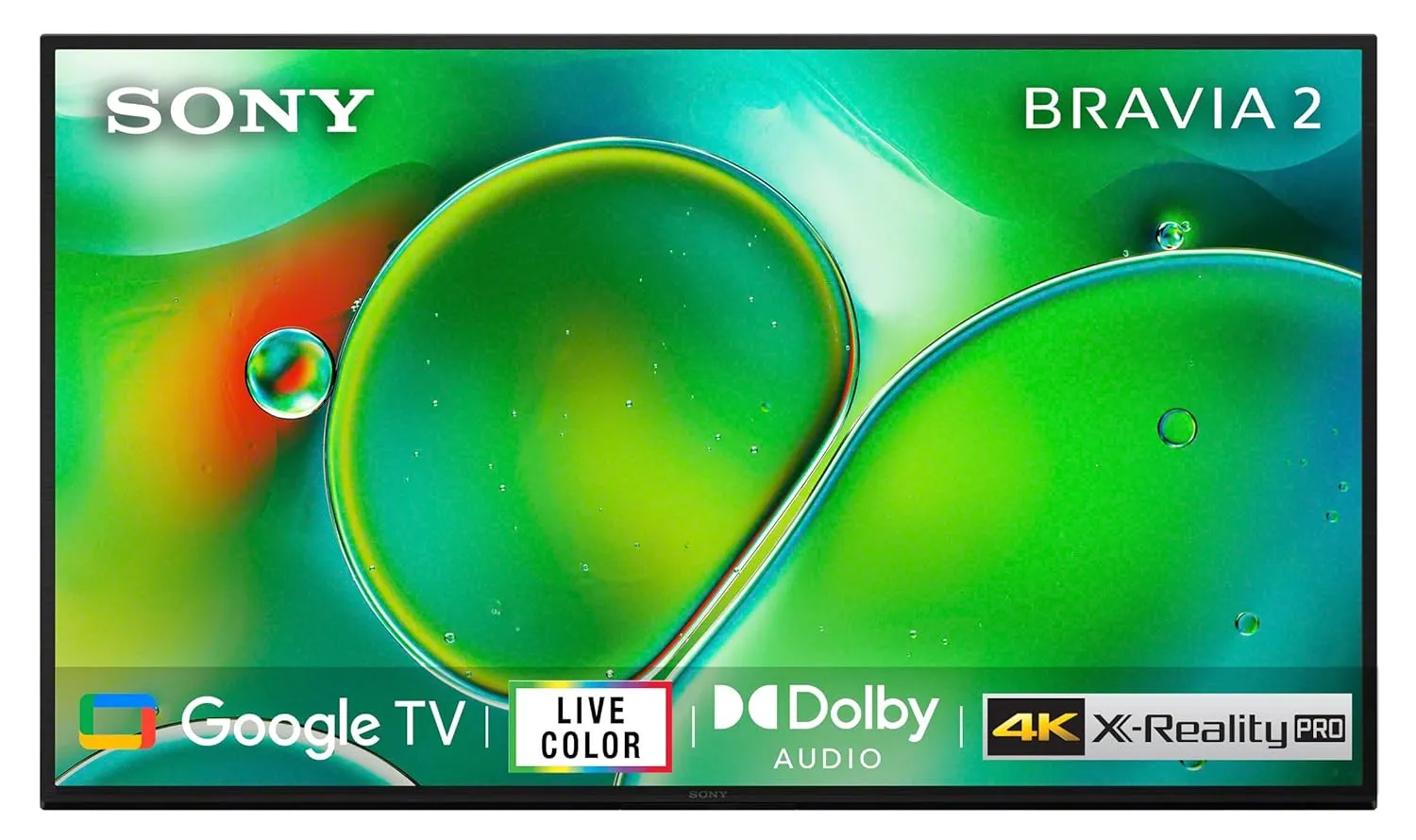 Sony  K-43S20 BRAVIA 2 Series 108 cm (43 inches) 4K Ultra HD Smart LED Google TV (Black)
