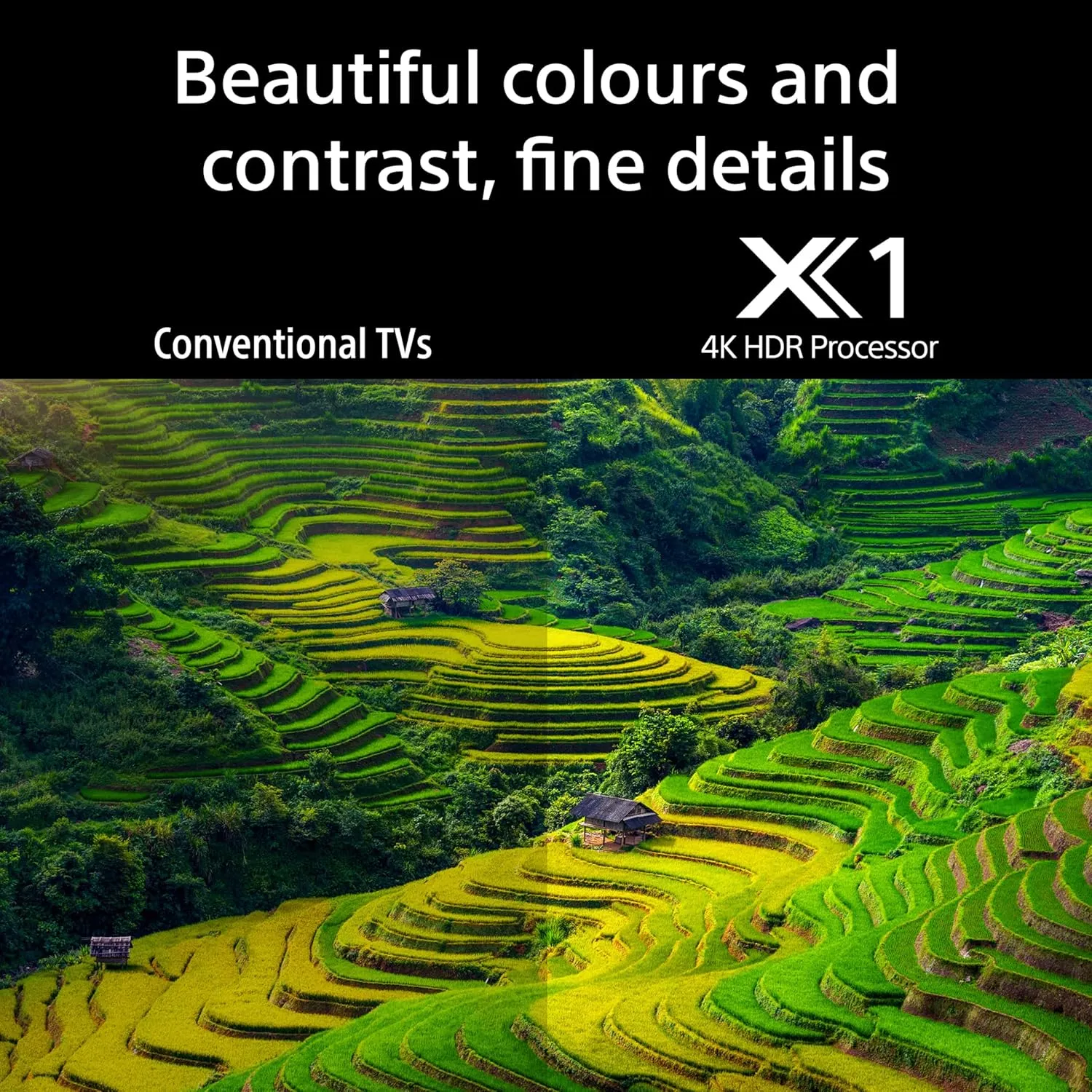 Sony K-55S30 BRAVIA 3 Series 139 cm (55 inches) 4K Ultra HD AI Smart LED Google TV  (Black)