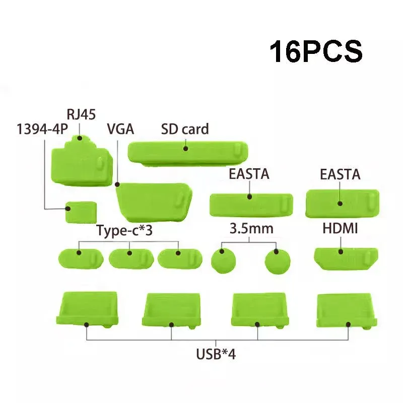 Universal USB dust plug for laptop