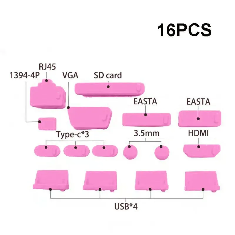 Universal USB dust plug for laptop