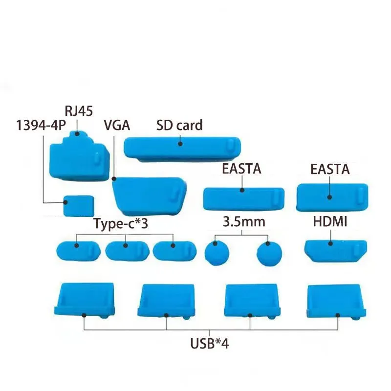 Universal USB dust plug for laptop