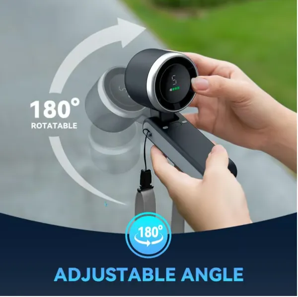 Zomer Outdoor essential - Draagbare handbediende turboventilator